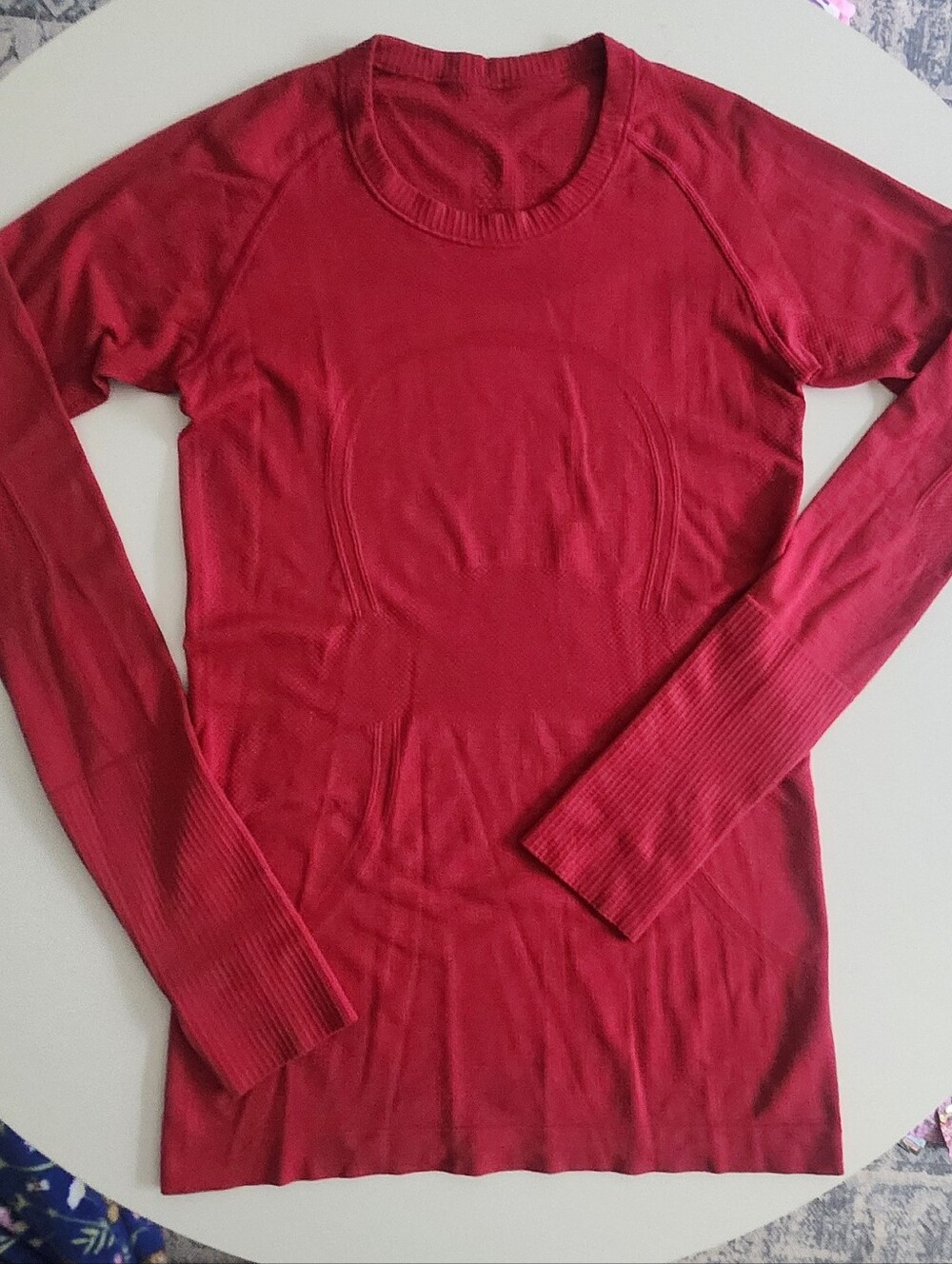 Lululemon Swiftly Tech Long Sleeve Shirt 2.0 Red Size 6